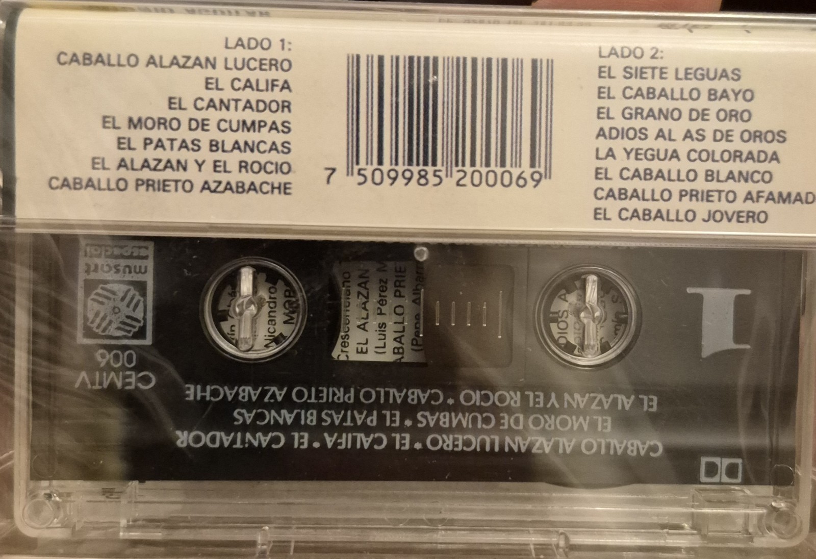 15 Exitos by Antonio Aguilar (Cassette, Jun-1995, Balboa Recording Corporation) 7509985200069| eBay - Image 2