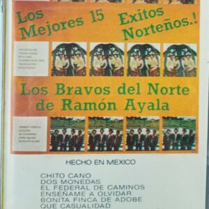 Ramon Ayala y Los Bravos Del Norte Los Mejores 15 Exitos Norteños. Cassette | eBay
