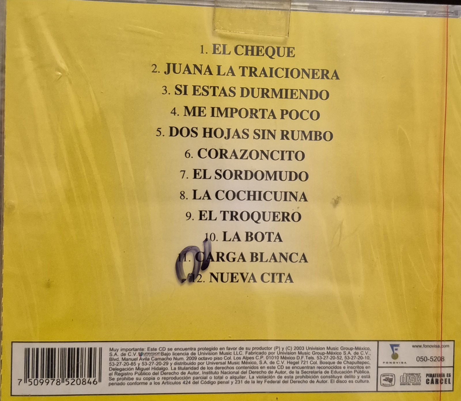Los Tigres Del Norte El Cheque | eBay - Image 2