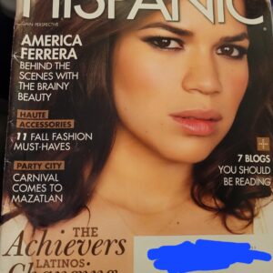 Hispanic Magazine Oct 2008 America Ferrera Carnival Mazatlan Achievement Issue | eBay
