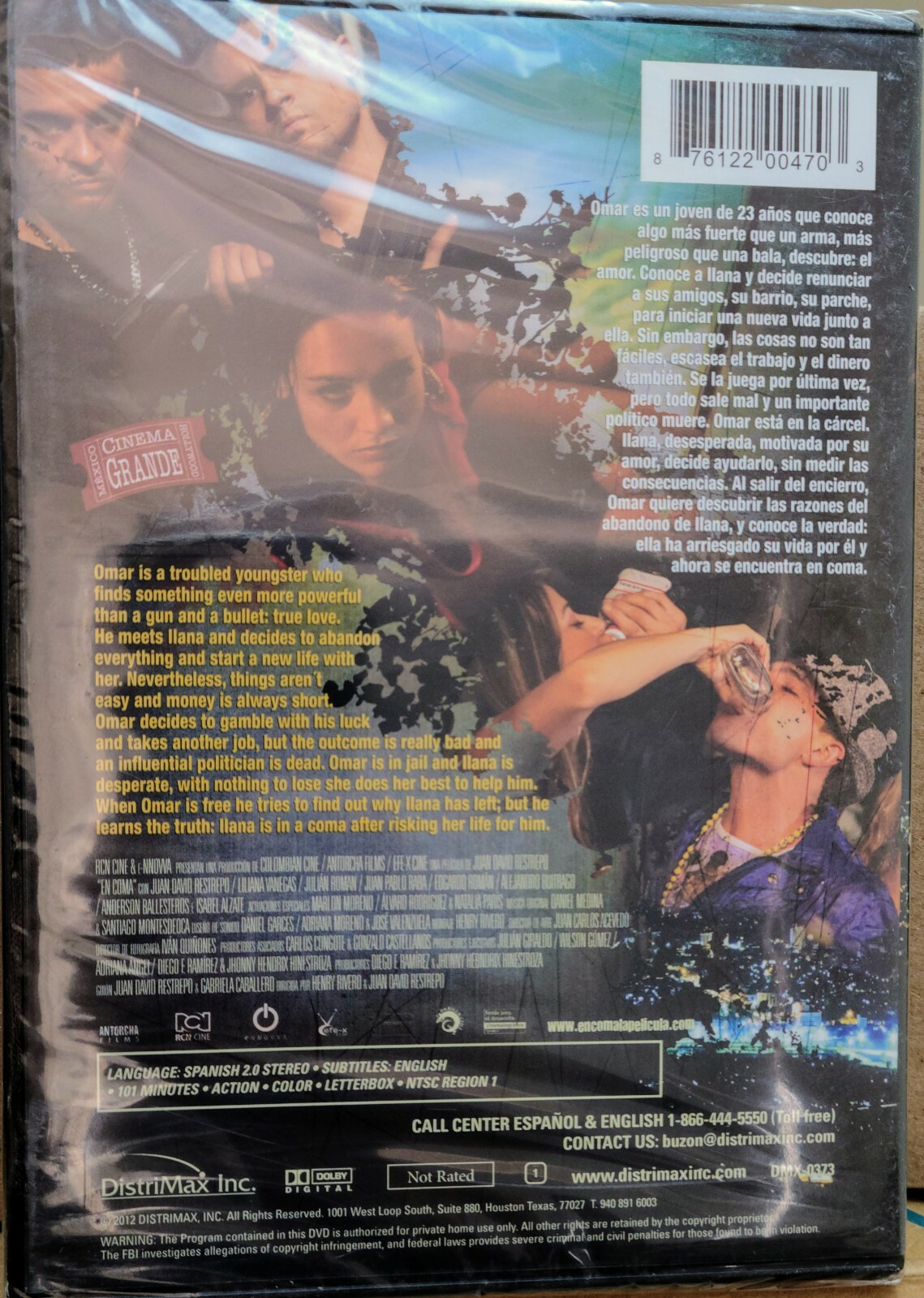 En coma (DVD, 2012) 876122004703| eBay - Image 2