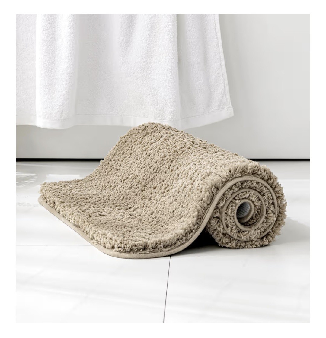 Bath Mats Non Slip Ultra Soft Absorbant Microfiber Fluffy Thick Bathrm Rugs Mat | eBay