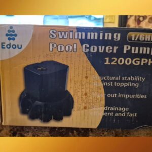 EDOU Automatic Swimming Pool Cover Pump 1/6hp 1200 GPH | eBay