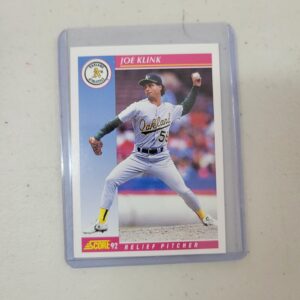 1992 Score #151 JOE KLINK Oakland Athletics | eBay