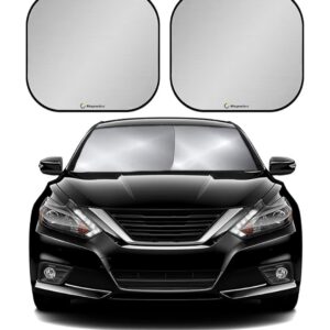 Magnelex Windshield Sun Shade-Reflective Fabric-Foldable-Universal Fit | eBay