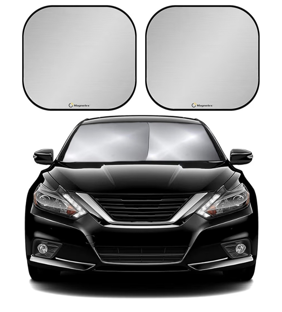 Magnelex Windshield Sun Shade-Reflective Fabric-Foldable-Universal Fit | eBay
