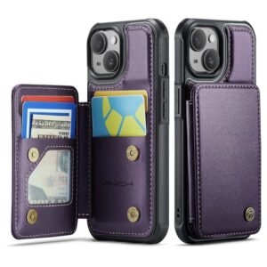 Vinish iphone 14 Wallet Case With Card Holder Blocking Credit Slots Kickstand | eBay