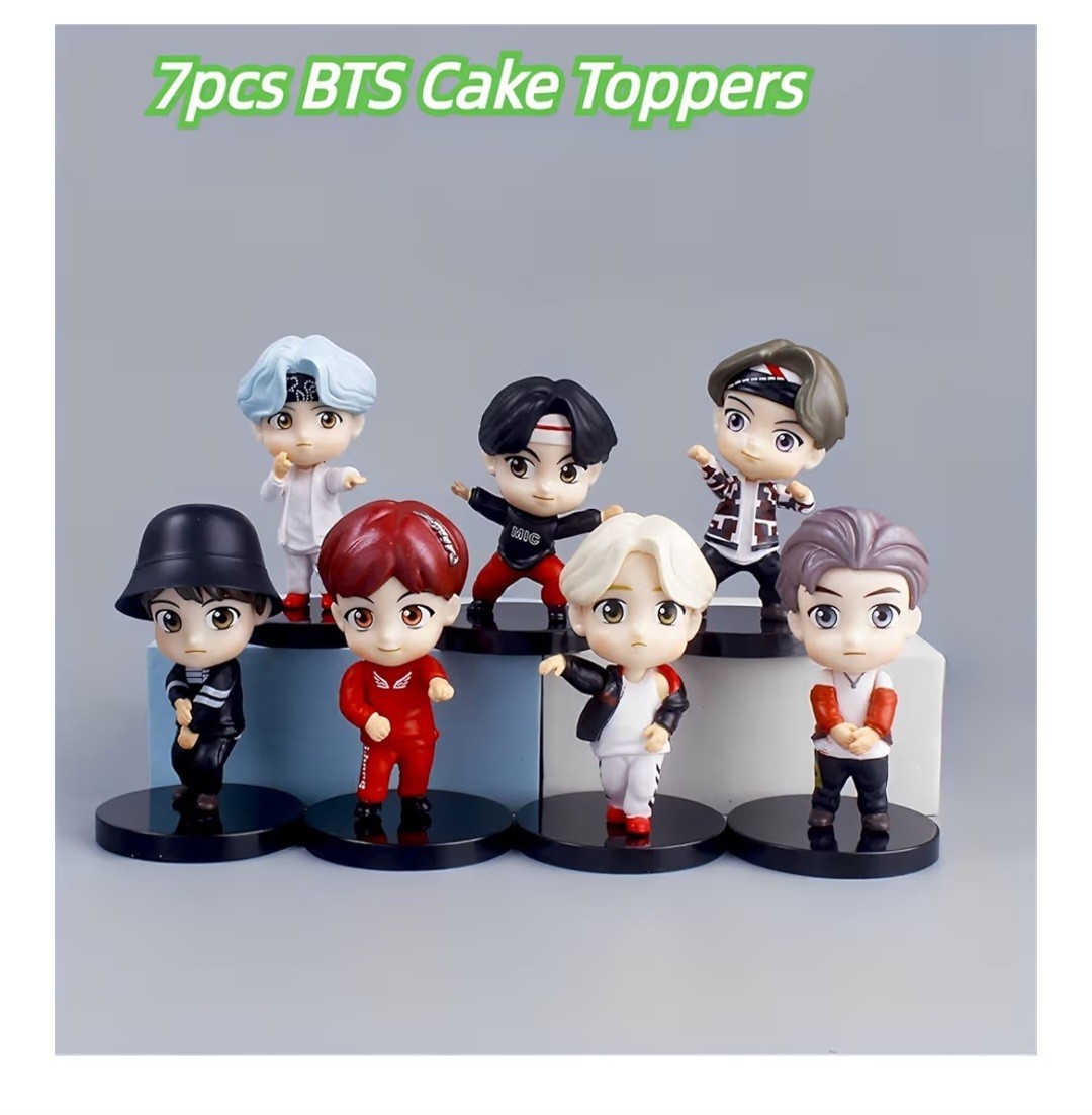 Surprise September 7pcs Cake Toppers Character Set Action Figures Toys. | eBay