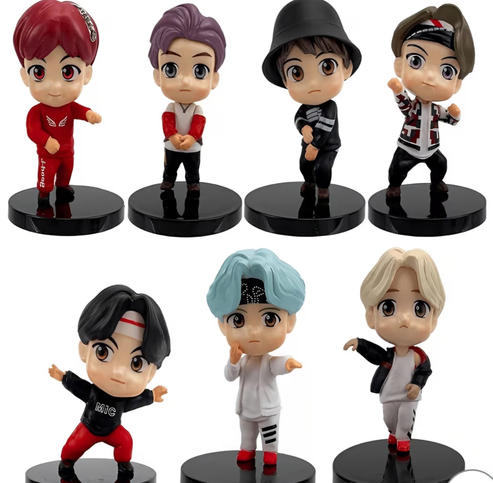 Surprise September 7pcs Cake Toppers Character Set Action Figures Toys. | eBay - Image 2