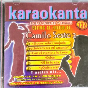 Karaokanta 132 Camilo Sesto 2 Exitos de Camilo Sesto | eBay