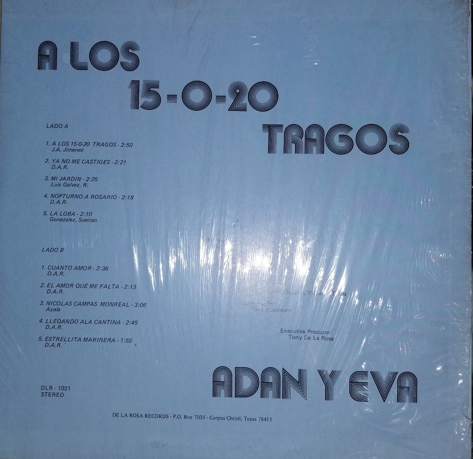 Adan Y Eva A Los 15 O 20 Tragos Lp | eBay - Image 2