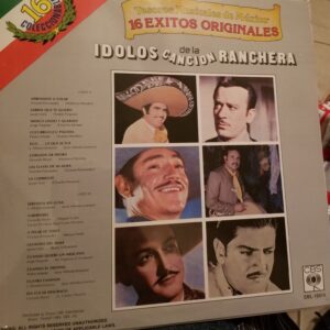 Tesoros Musicales De Mexico De Los Idolos De La Cancion Ranchera Lp | eBay