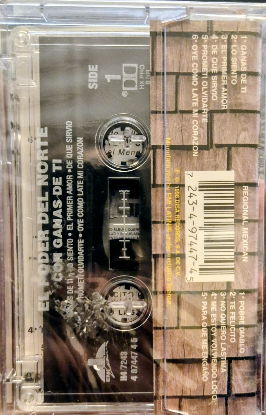 El Poder Del Norte Con Ganas de Ti Cassette Tape | eBay - Image 2