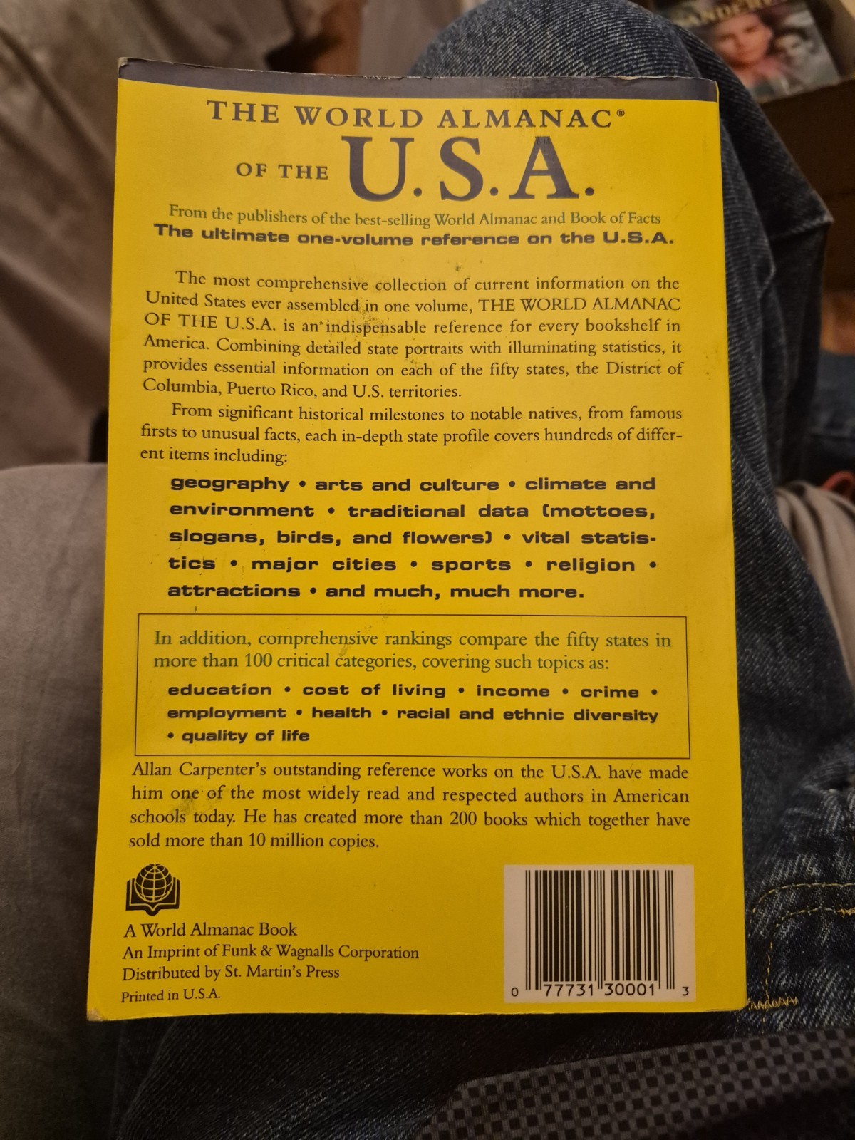 The World Almanac of the USA, 1994 - Hardcover - | eBay - Image 2